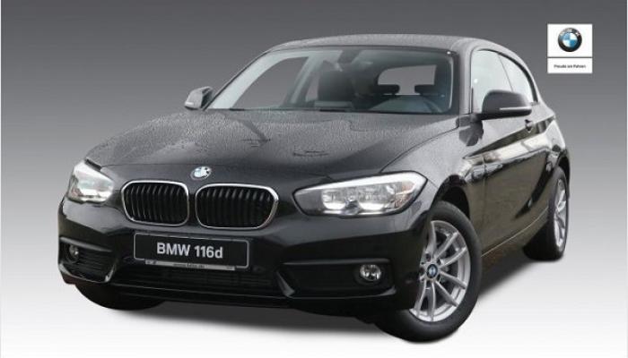 BMW 116d 3-Türer vorne