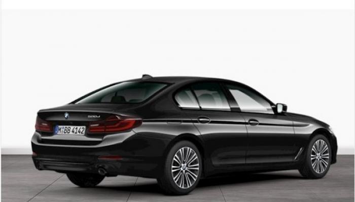 BMW 520d Limousine hinten