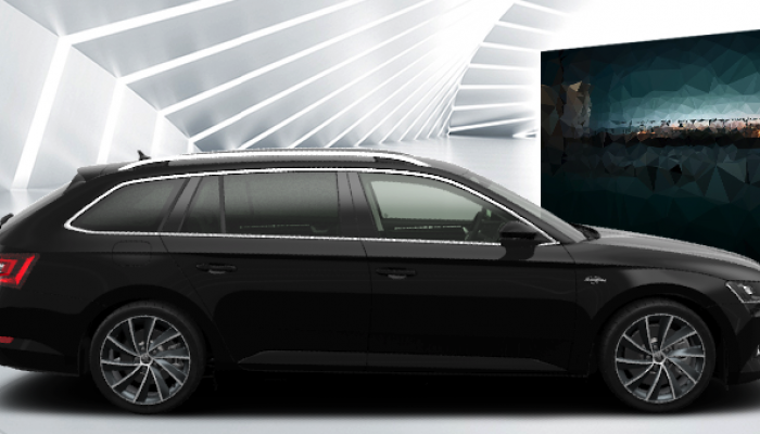 Skoda Superb Combi 2.0 TDI SCR L&K vorne
