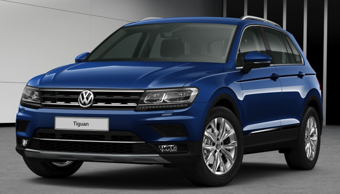 VW Tiguan Highline 4MOTION 2.0 TDI SCR 7-Gang-DSG vorne