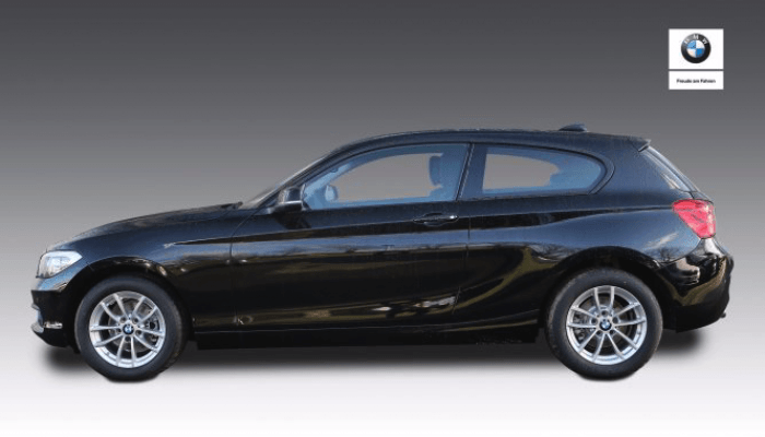 BMW 116d 3-Türer vorne
