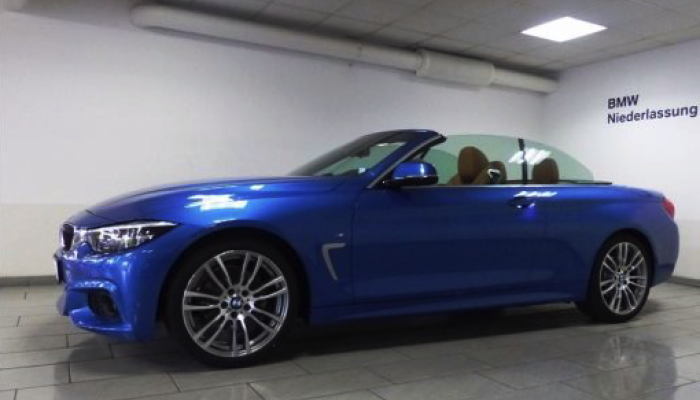 BMW 420d Cabrio vorne