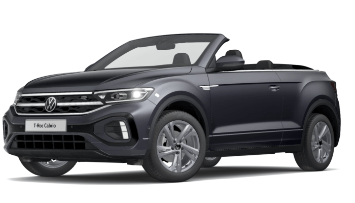 VW T-Roc Cabriolet R-Line Edition Grey 1.5 TSI vorne