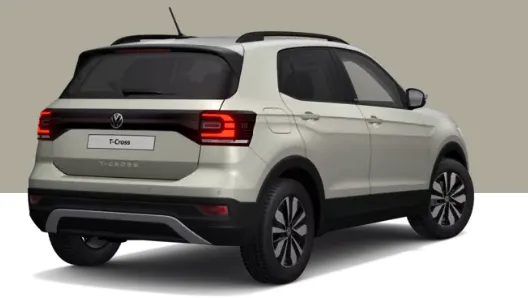 VW T-Cross MOVE 1.0 TSI hinten