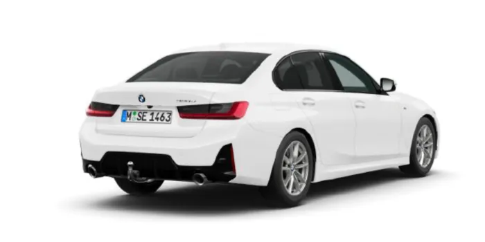 BMW 320d Limousine hinten