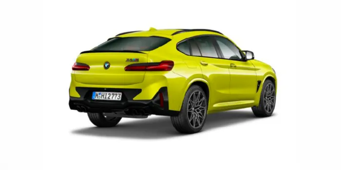BMW X4 M hinten