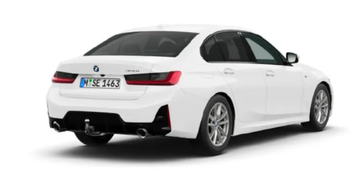 BMW 320i Limousine hinten