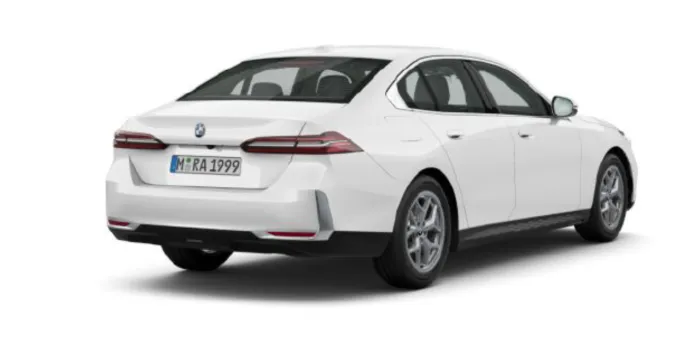 BMW 520d Limousine hinten