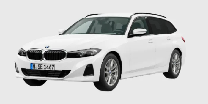 BMW 318d Touring vorne