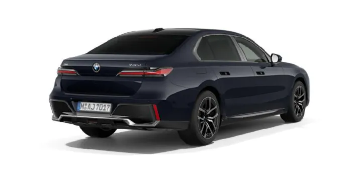 BMW 740d xDrive Limousine hinten