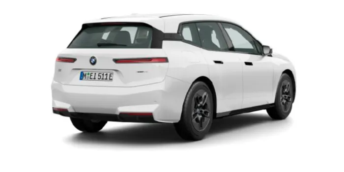 BMW iX xDrive 45 hinten